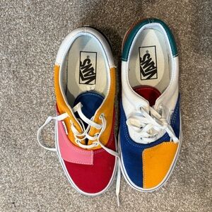 Vans Colorful Patchwork Sneakers